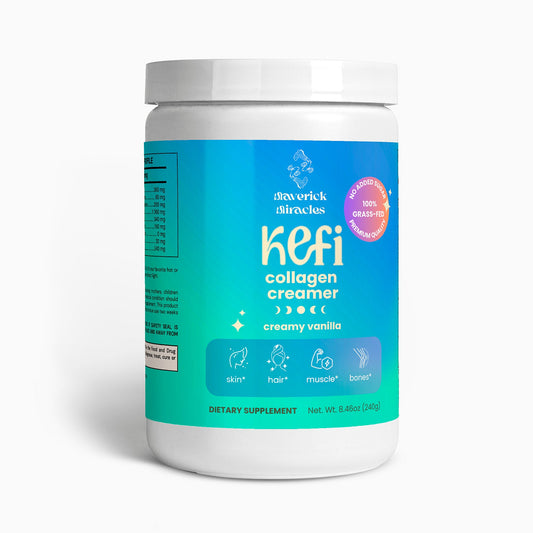 Kefi Collagen Creamer, Pure natural Grass - Fed - Maverick Miracles